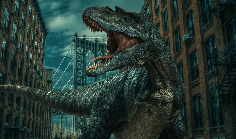 Tyrannosaurus Rex in action